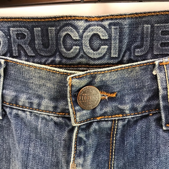 Fiorucci F&J Italian Designed Blue Jeans Size 32 - Picture 3 of 8